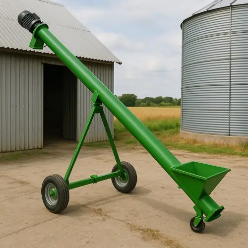 Konstrukcje podajników ślimakowych dla przemysłu agro i rolnictwa 